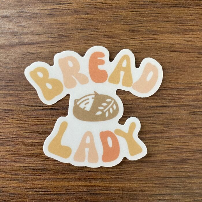 Bread Lady Sticker